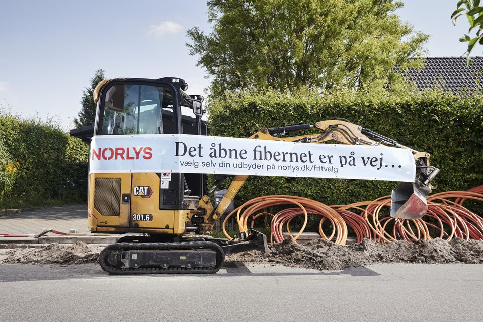 7.000 husstande i og omkring Grindsted får ny fiberleverandør