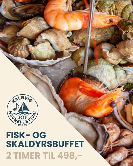 Kaløvig Havnefestival sælger billetter til Skaldyrsfestivalen