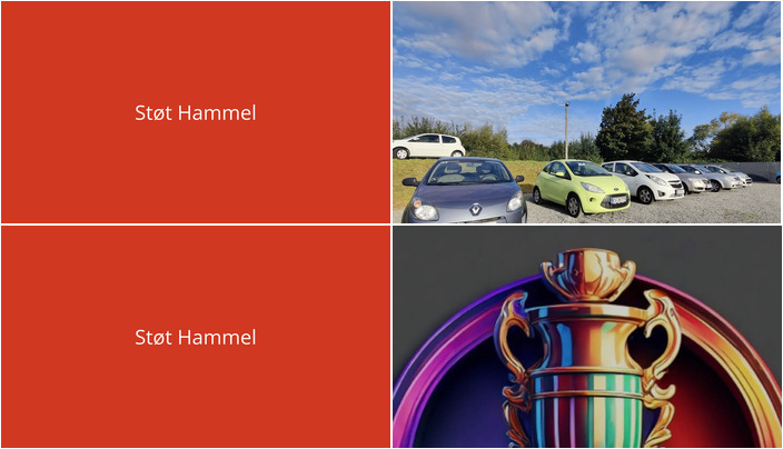 Nyt fra CENTER KIOSKEN  og TT CARS ApS