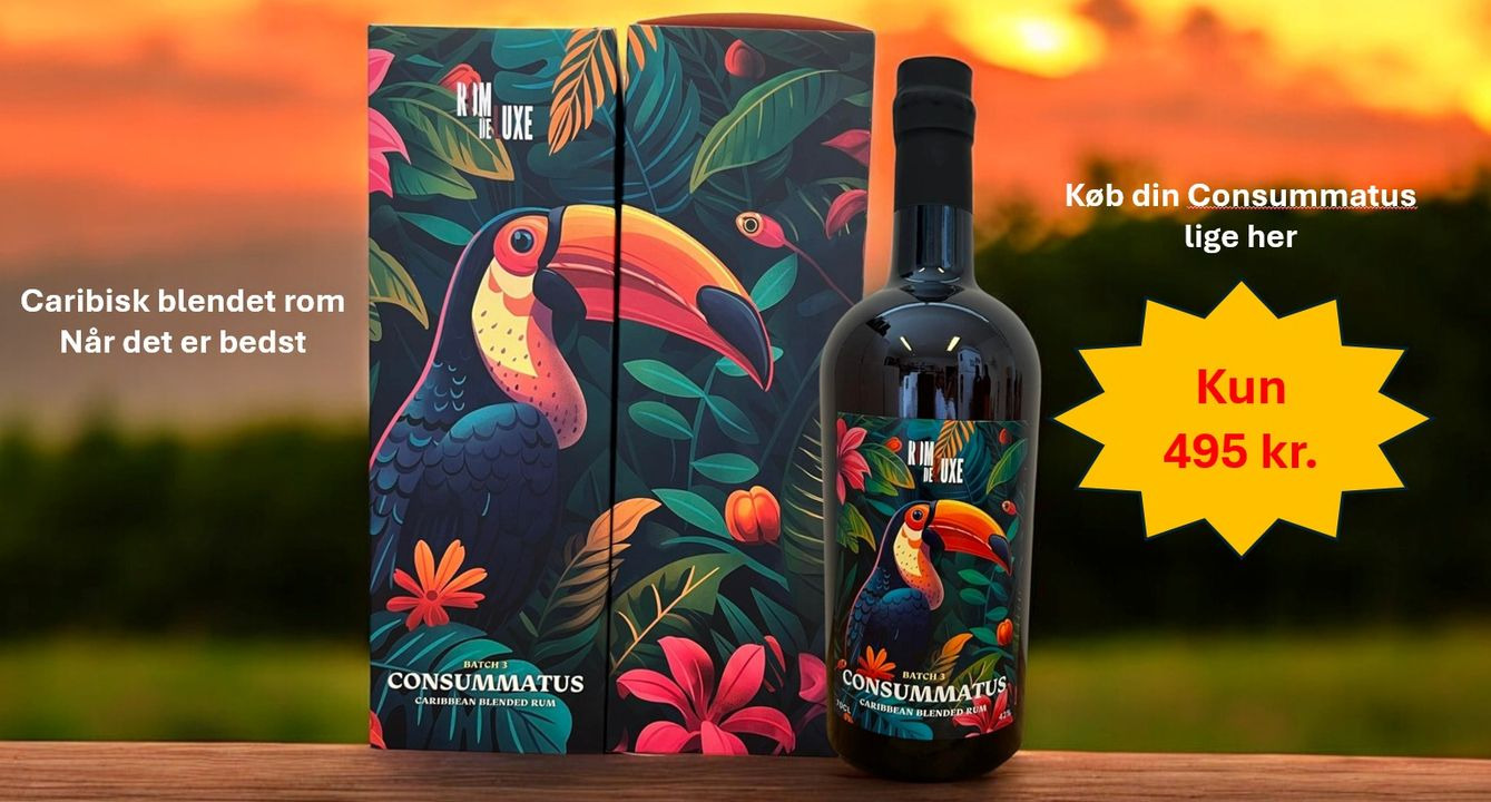 Romdeluxe inviterer til smagsprøver i den lille rombutik til weekendens dramoplevelse