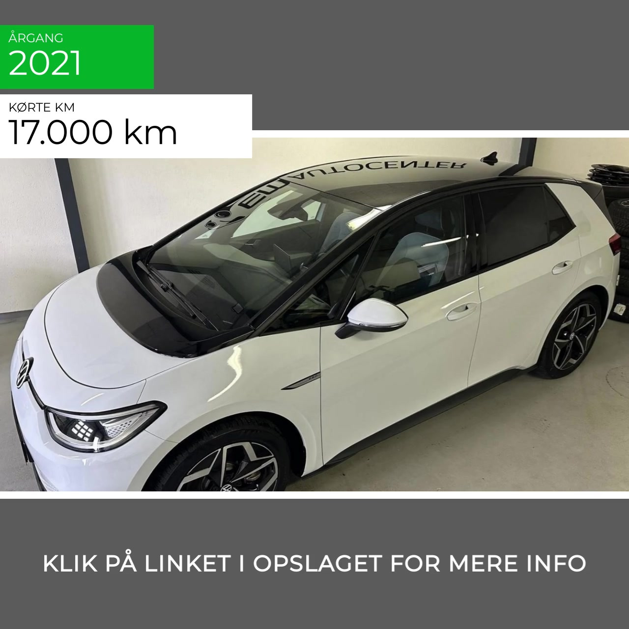 EM AUTOCENTER ApS fremhæver VW ID.3 – se tilbuddet før det er for sent