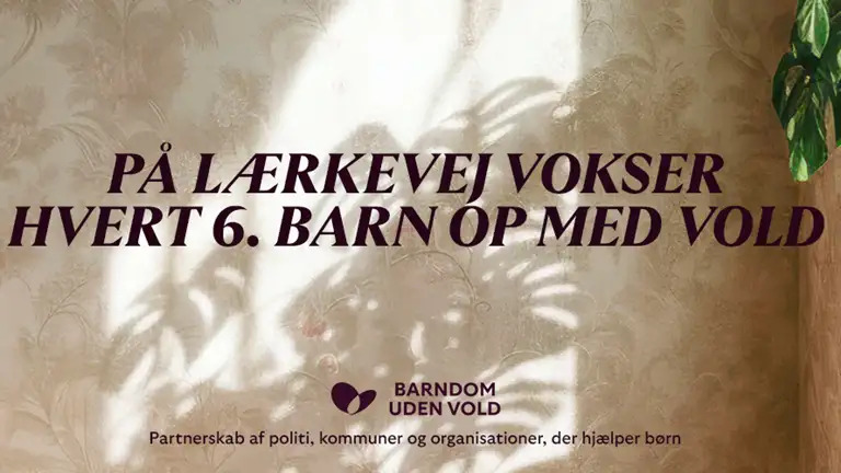 Norddjurs Kommune går sammen med hele landet for at stoppe vold mod børn og skabe tryghed i hjemmet