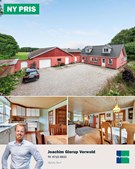 Prisnedsættelse på charmerende ejendom mellem Thorning og Kjellerup med egen skov og mulighed for hestehold