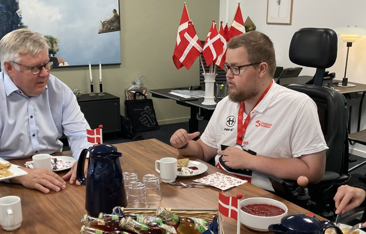 Verdensmester kom forbi til rådhuspandekager i Hjørring 