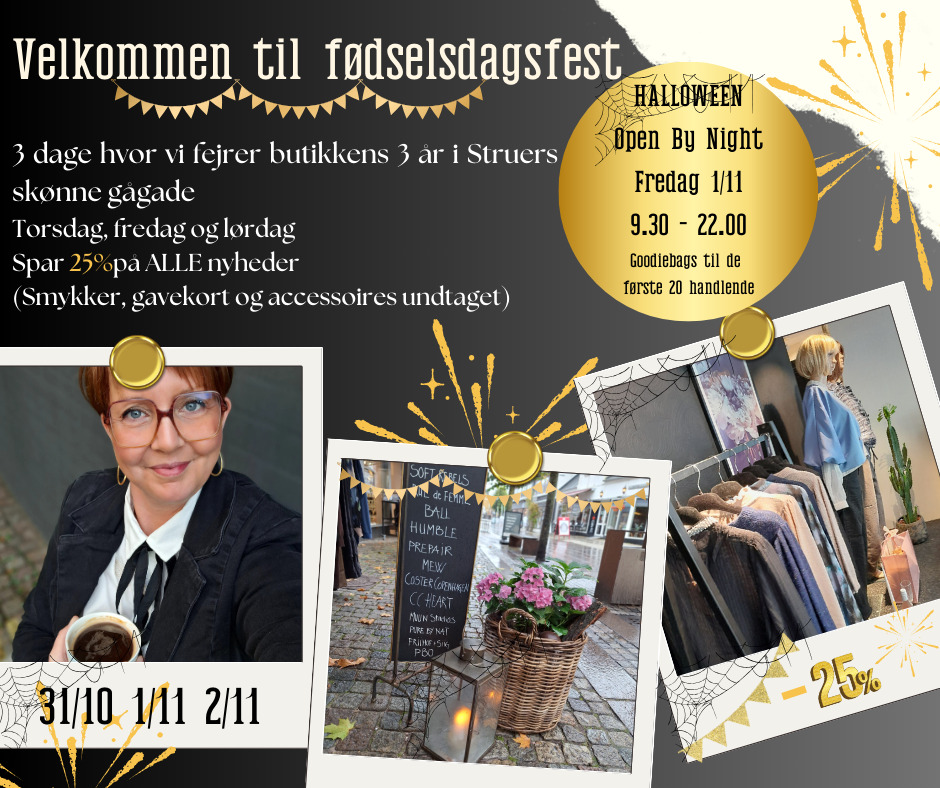 Fejr Lux by Jakobsens 3-års fødselsdag med lækre tilbud