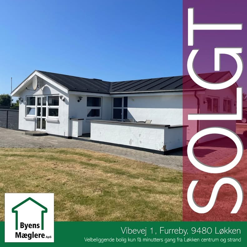 Byens Mæglere ApS i Hjørring sælger hus i Furreby og tilbyder gratis salgsvurdering