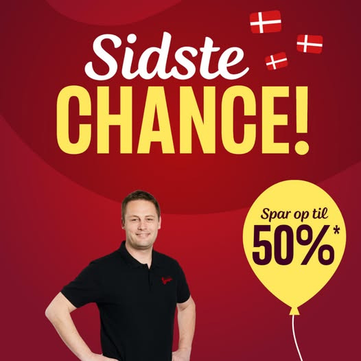 Skousen Vejen: Sidste chance for fødselsdagstilbud med op til 50% rabat på hvidevarer
