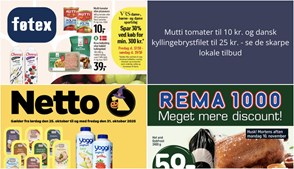 Mutti tomater til 10 kr. og dansk kyllingebrystfilet til 25 kr. - se de skarpe lokale tilbud