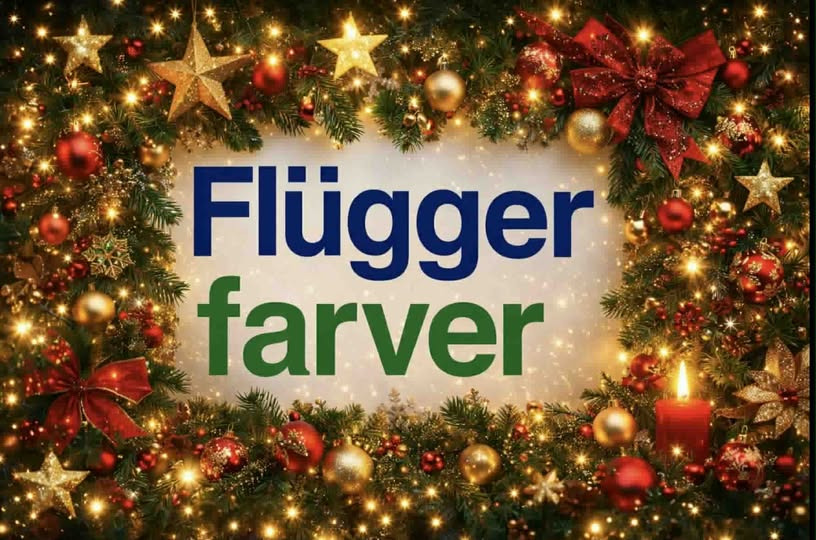 Flügger Farver Korsør ønsker kunderne glædelig jul og godt nytår