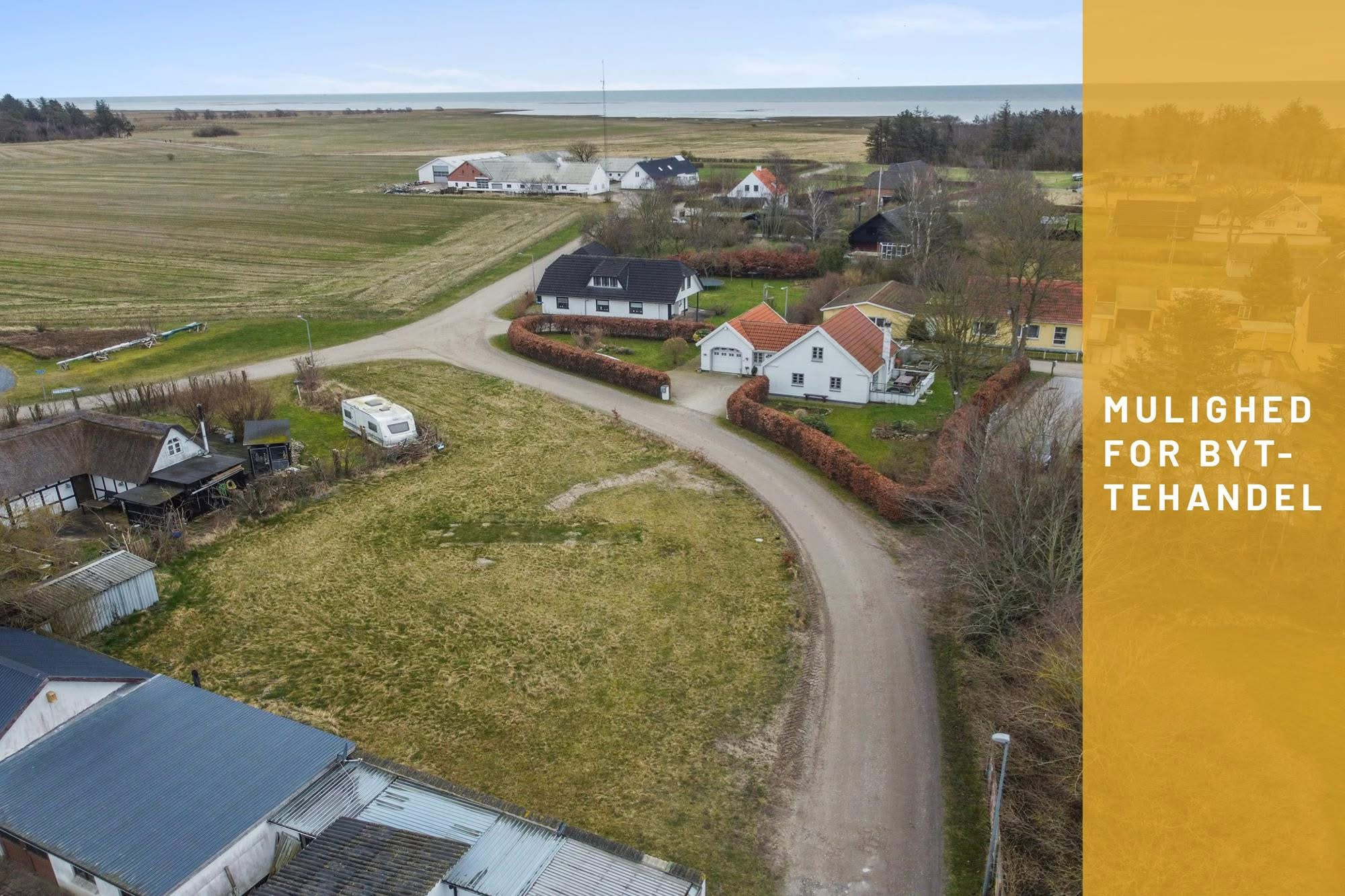 Mæglerhuset Sæby tilbyder byttehandel på stor byggegrund i Voerså