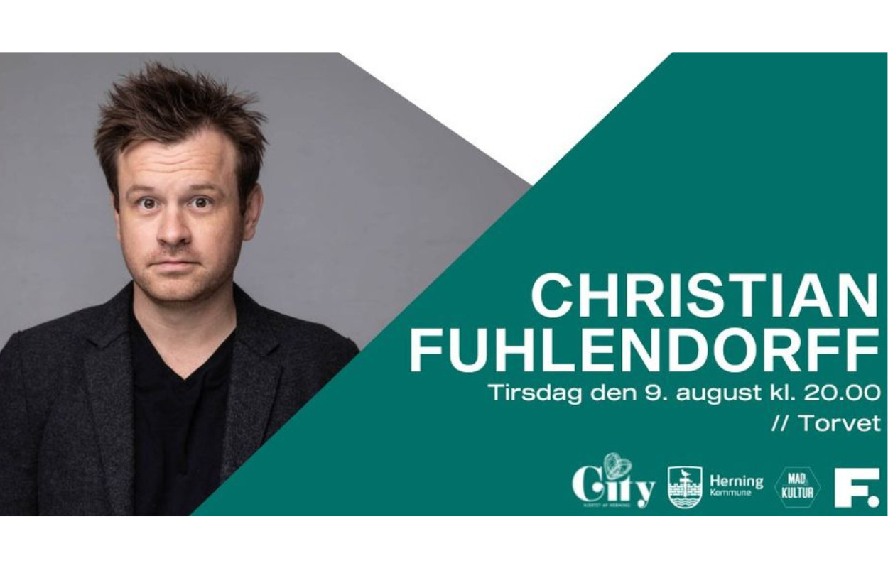 Christian Fuhlendorff optræder under Herning Street Food Festival 2022 
