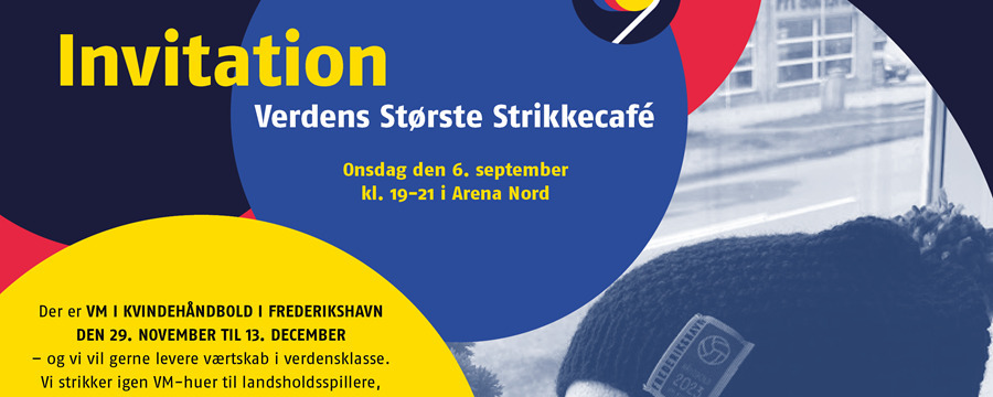 Strik VM-huer i verdens største strikkecafé