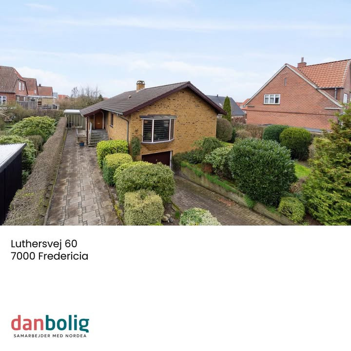 Drømmer du om et hyggeligt hjem? Tjek Luthersvej 60 hos Danbolig Fredericia