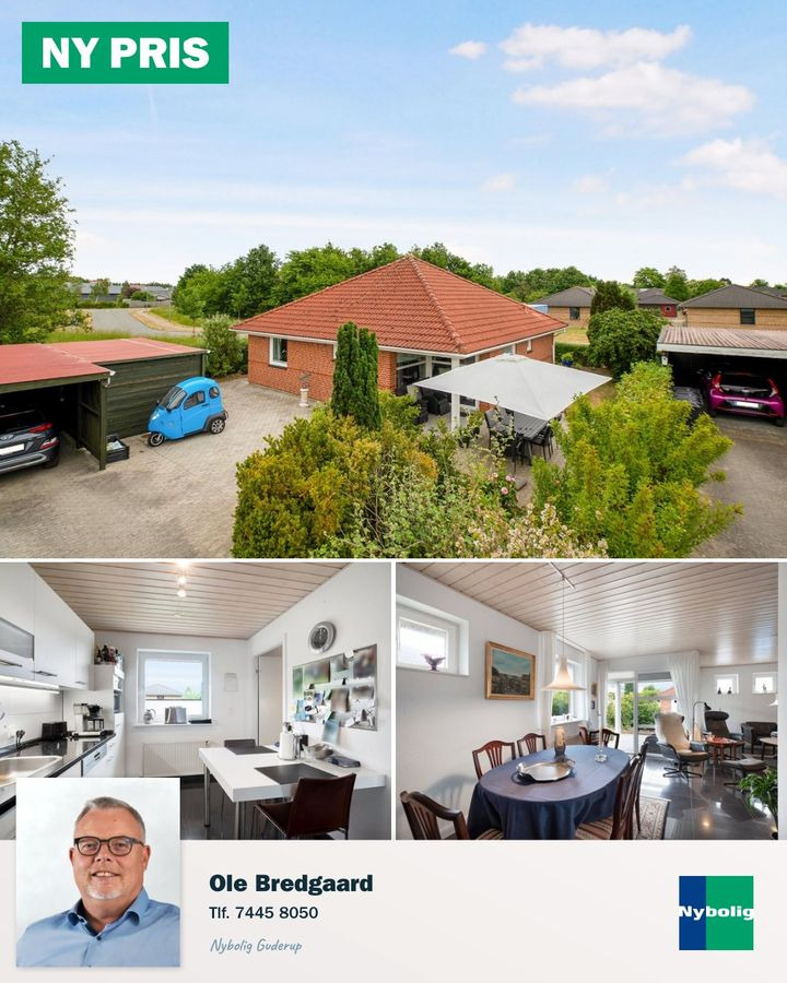 Nybolig Guderup v/ejendomsmægler Ole Bredgaard: Andelsbolig på Elmbjergvej 4 i Nordborg til ny, attraktiv pris