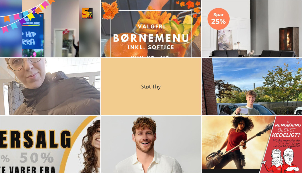 Nyt fra NYT SYN BRØNDUM JEPPESEN, BOLIGHUSET THISTED, DIDRIK og 5 andre