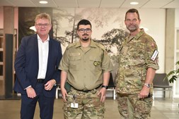 Eduard-Claudio i uniform: Frivillige og reservister fortjener stor anerkendelse
