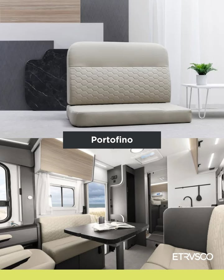 HINSHØJ CARVAN præsenterer Etruscos nye Portofino interiør med middelhavets livsglæde