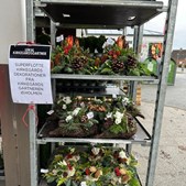 MENY Gl. Skagensvej klar med efterårspynt og kirkegårdsdekorationer