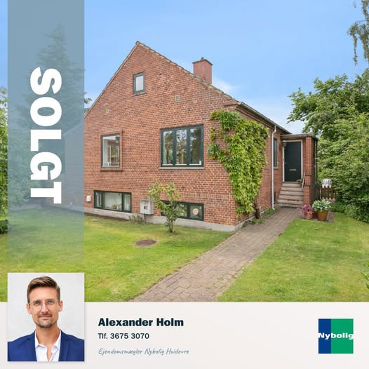 Nybolig Hvidovre - Alexander Holm ApS melder om endnu en succesfuld bolighandel i Hvidovre