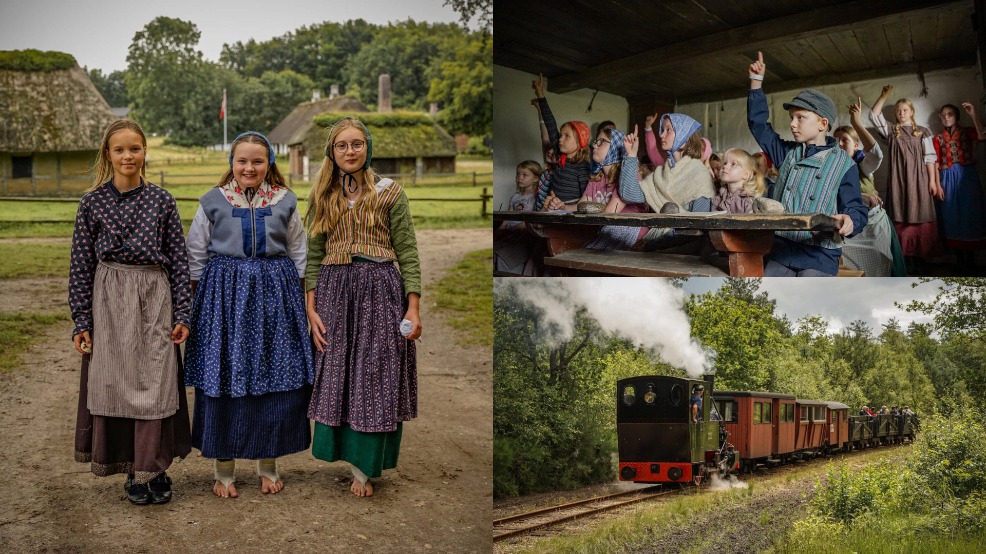 Levende sommer på Hjerl Hede: Tag på en rejse flere hundrede år tilbage i tiden