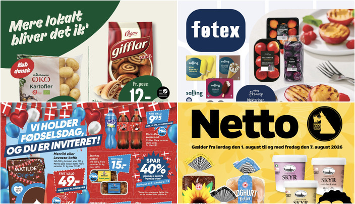 Matilde kakao-skummetmælk til 8 kr. og Grøn Balance kartofler til 10 kr. - se ugens lokale tilbud