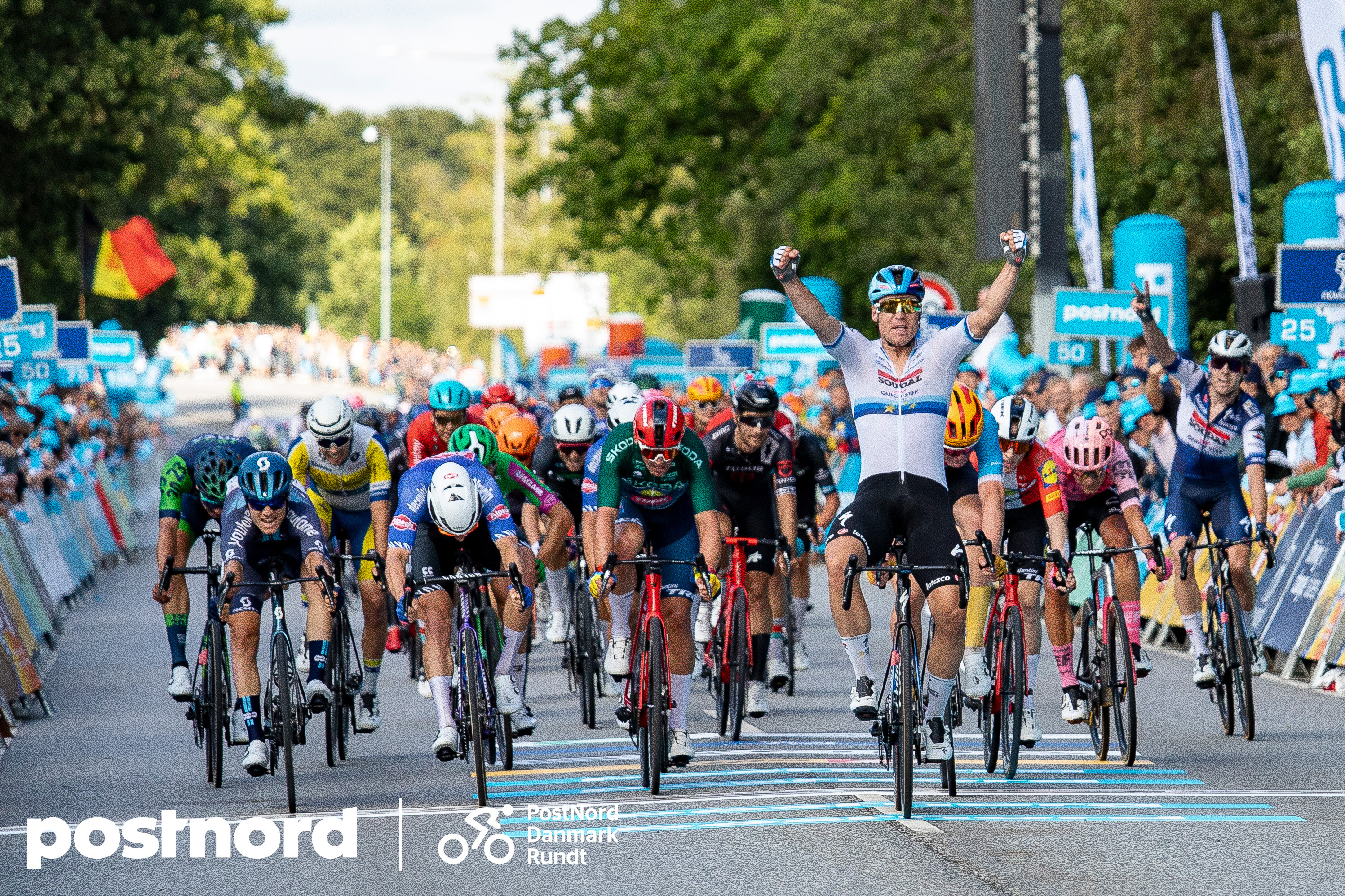 Haderslev bliver kulmination på en udfordrende etape i PostNord Danmark Rundt 2024