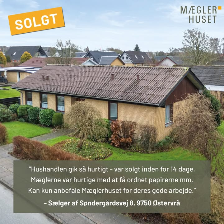 Mæglerhuset Sæby sælger ejendom i Østervrå