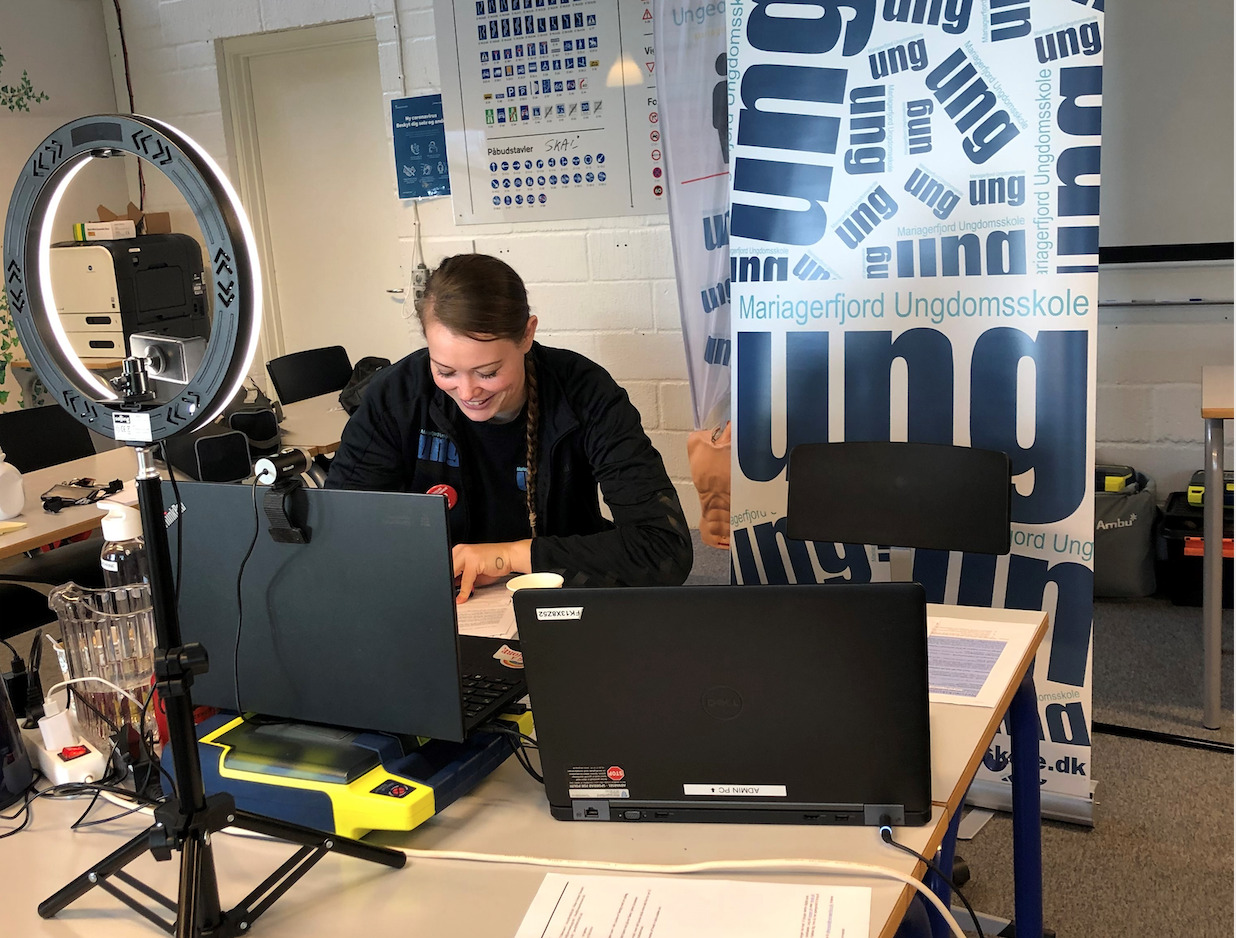 Online aktiviteter i Mariagerfjord Ungdomsskole