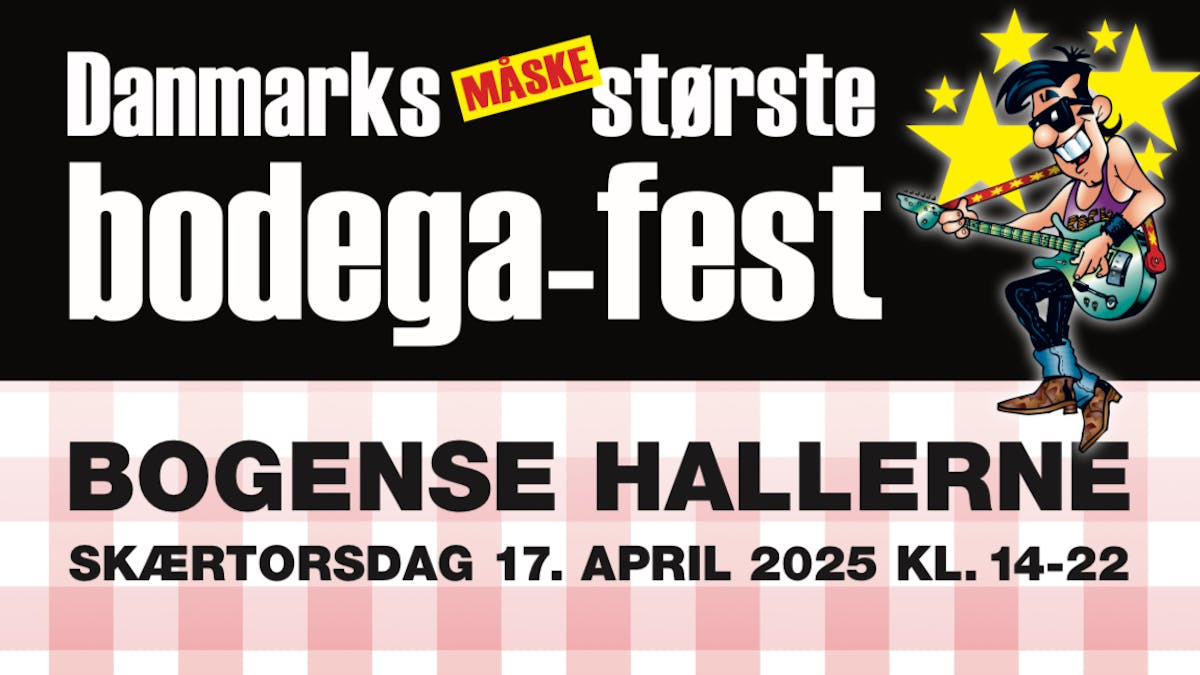 Oplev Danmarks (måske) største bodegafest i Bogense