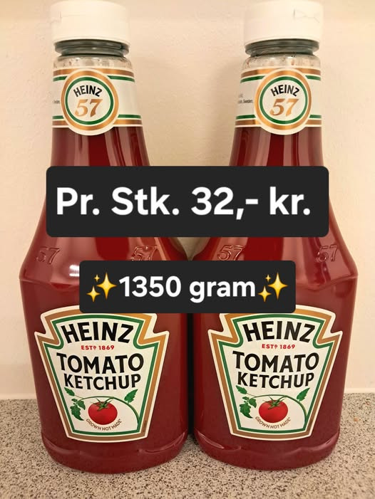 SPAR Valsgård tilbyder stor Heinz ketchup til kun 32 kroner