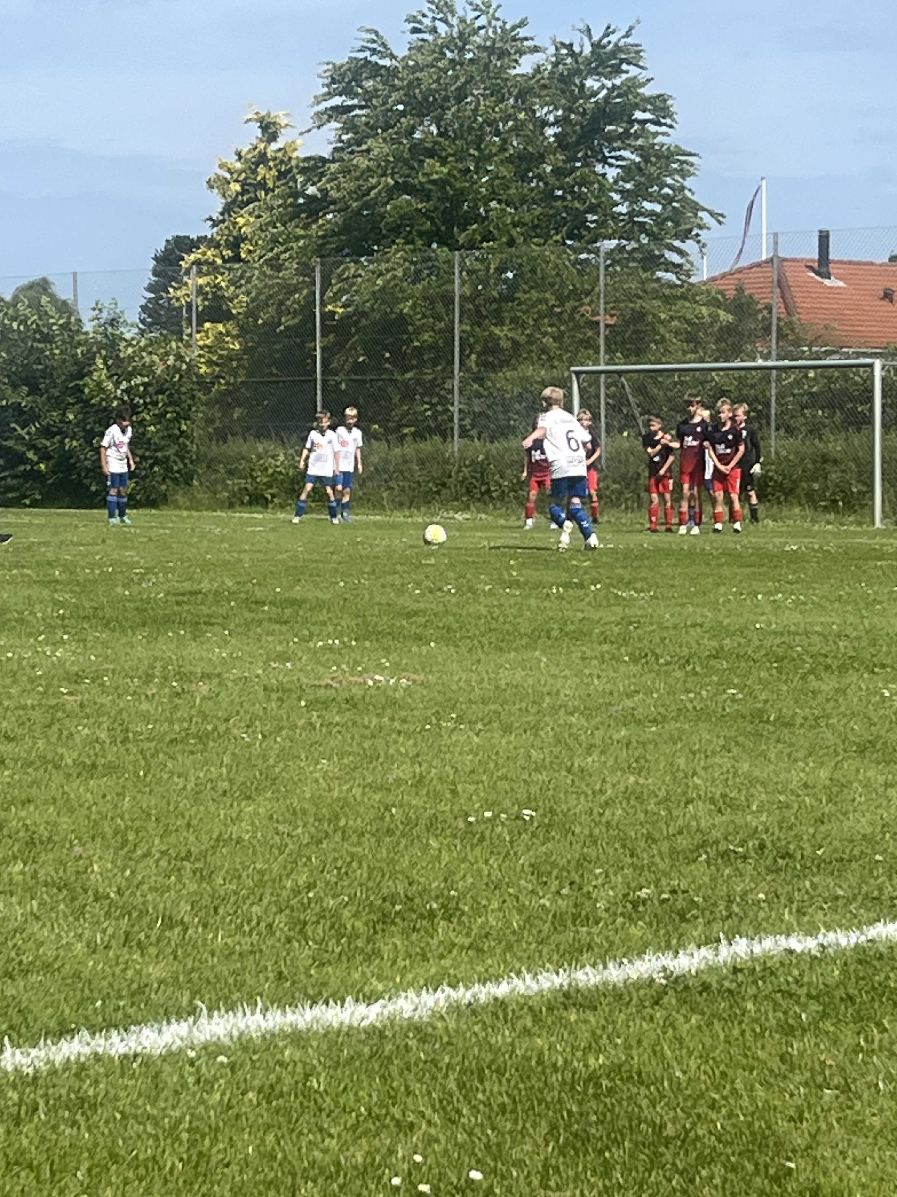 U11-drengene fra SSV Tommerup slutter sæsonen af med målfest