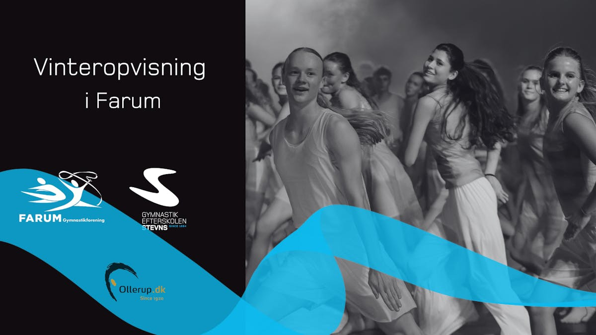 Festlig gymnastikopvisning i Farum Arena