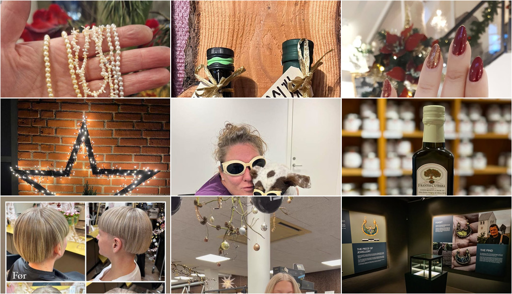 Nyt fra SMUK By Læsø, Center Dyreklinik, Smykkedesigner Helga Winther og 7 andre