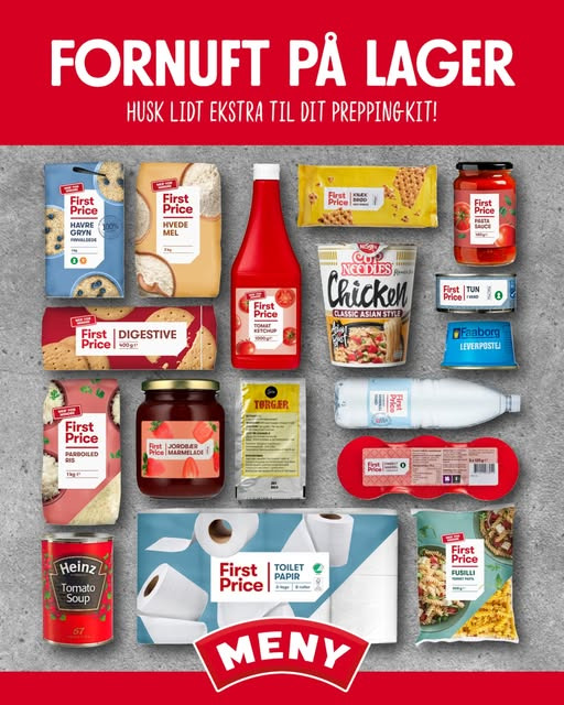 Meny Aabybro opfordrer til at fylde lageret op med langtidsholdbare varer