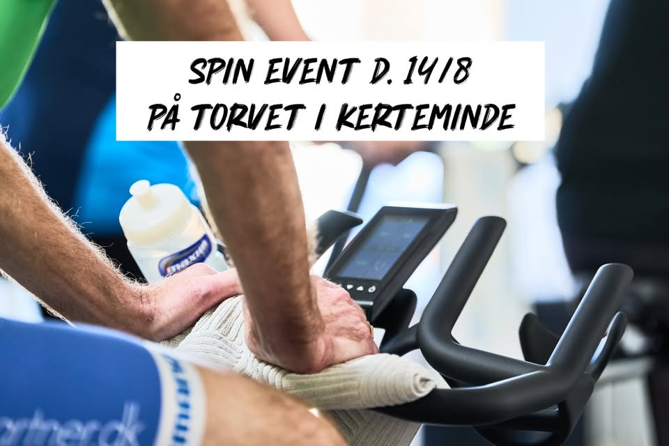 Spin event og cykelfeber i Kerteminde