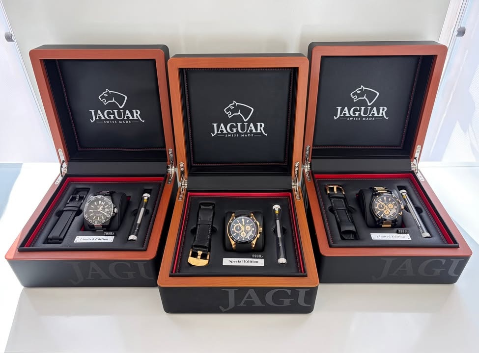 Nyt Syn Brøndum Jeppesen har special edition og limited edition ure fra Jaguar