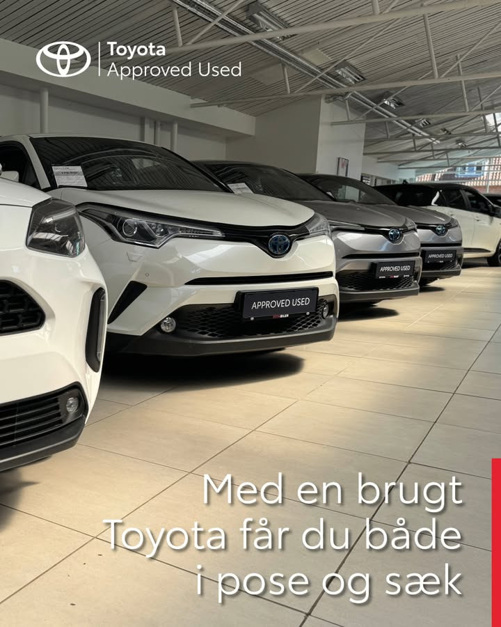 MTH Biler garanterer kvalitet med Toyota Approved Used-biler