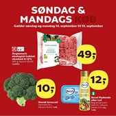 Gør klar til ugen med tilbud hos SUPERBRUGSEN DRONNINGLUND søndag og mandag