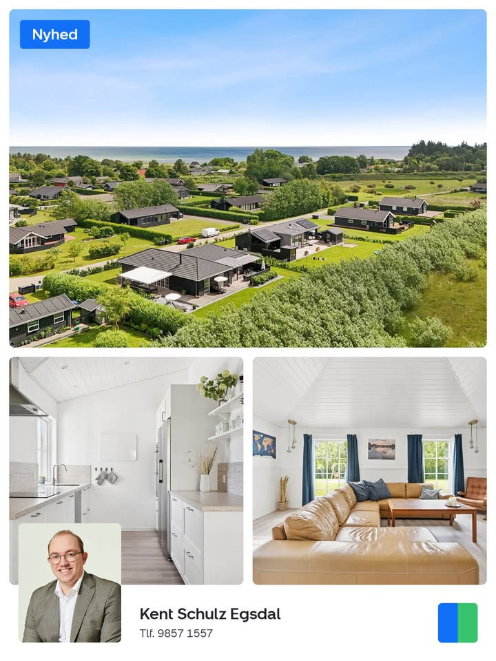 Nybolig Hadsund præsenterer ekstraordinært fritidshus med fantastisk beliggenhed