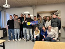 Skolepatrulje overrasket med chokolade og varm kakao af borgmesteren