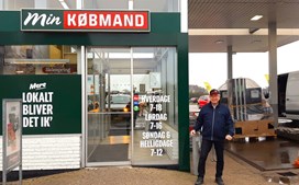 Ny lokal tank er klar i Sallerup ved Min Købmand