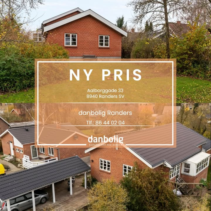 Ny pris på charmerende villa i Vorup fra danbolig Randers