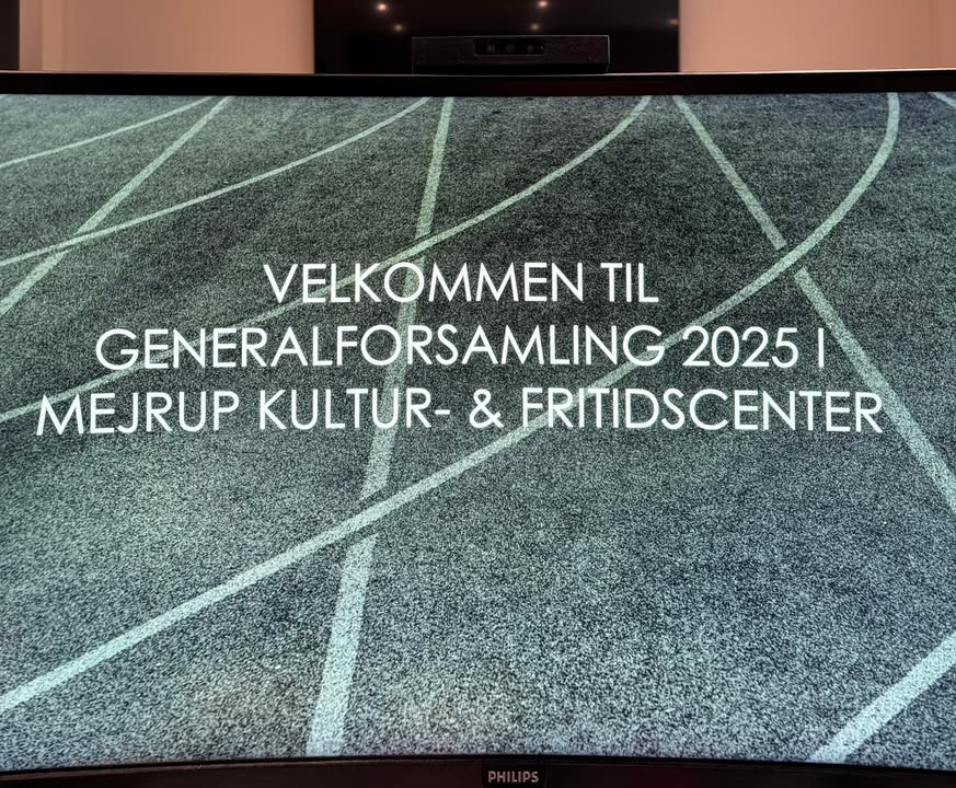 Aftenplaner i Mejrup Kultur- og Fritidscenter: Generalforsamling, grill og fadøl