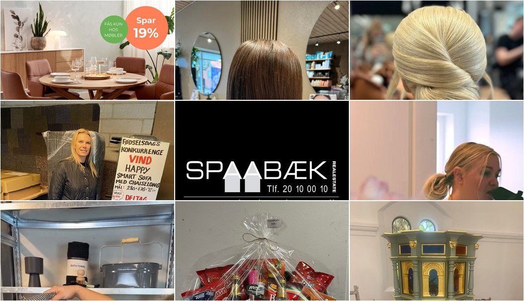 Nyt fra Spaabæk Realestate v/Lars Spaabæk, Lagersalg.com, LÆGÅRDS MALERFIRMA ApS og 6 andre