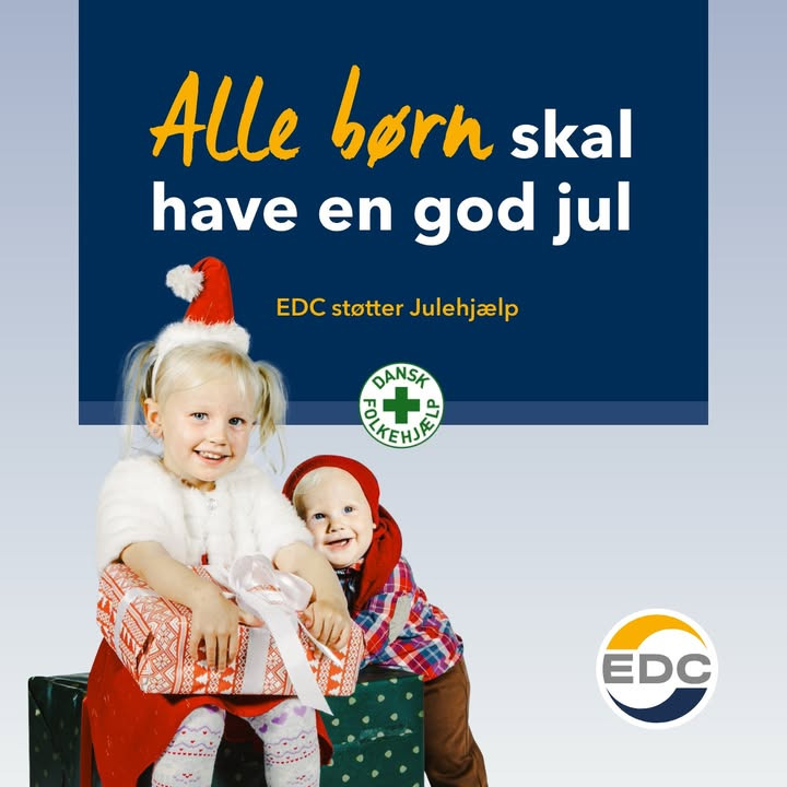 EDC Søren Jensen støtter Julehjælp: Alle børn fortjener en magisk jul
