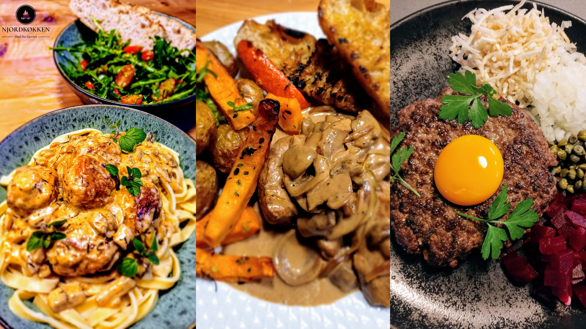 Smag hjemmelavet kvalitet – her er Njordkøkkens menuer frem til uge 42