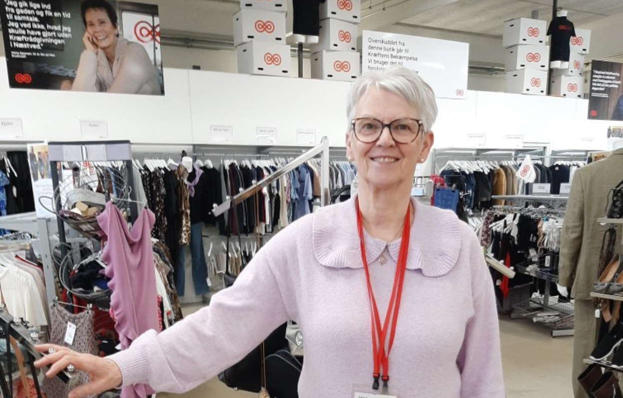 Genbrugsbutik i Næstved: En donation på en halv million kroner fik Jane til at gå helt i stå