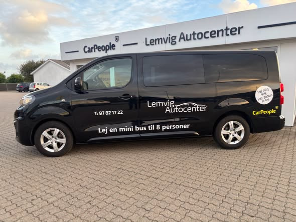 Lemvig Autocenter tilbyder udlejning af 8-personers busser