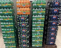 Tilbud hos Spar Nørrebro: 20 sodavand for 56,98 kr.