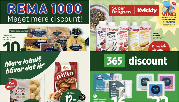 Toiletpapir til 16 kr. og Cheasy yoghurt til 10 kr. - fantastiske lokale tilbud i Tønder